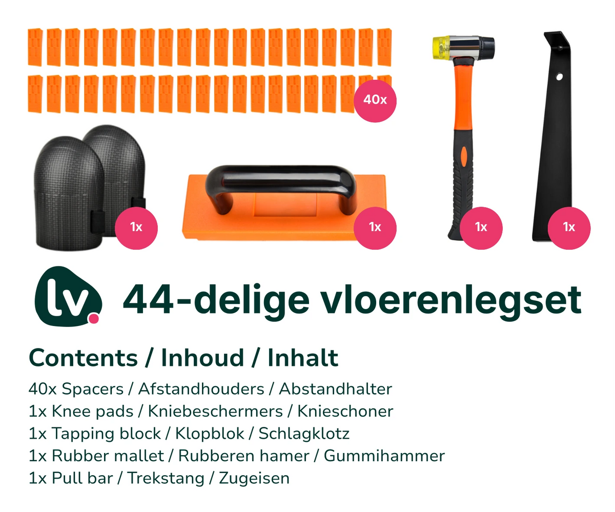 Legset Laminaat (44-delig)