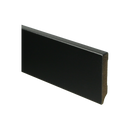 Moderne Plint 70x12mm voorgelakt RAL 9005