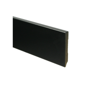 Moderne plint 90x12 voorgelakt RAL 9005