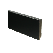 MDF Moderne plint 90x15 voorgelakt RAL 9005
