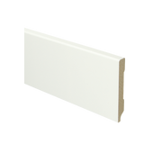 MDF Moderne plint 90x12 voorgelakt RAL 9016