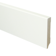 MDF Moderne plint 90x15 voorgelakt RAL 9016