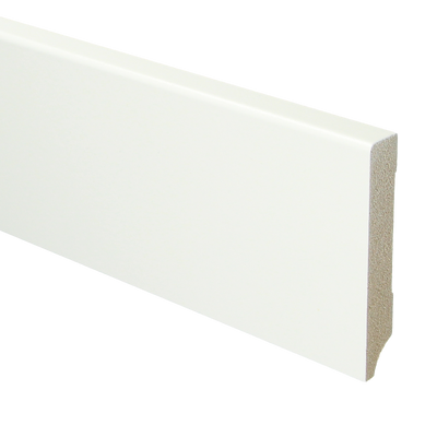 MDF Moderne plint 90x15 voorgelakt RAL 9016