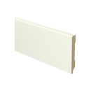 MDF Moderne plint 90x12 wit voorgelakt RAL 9010