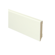 MDF Moderne plint 70x12 wit voorgelakt RAL 9010