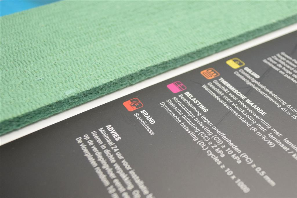 Co-pro Green-pack ondervloer