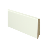 MDF Moderne plint 90x15 wit voorgelakt RAL 9010